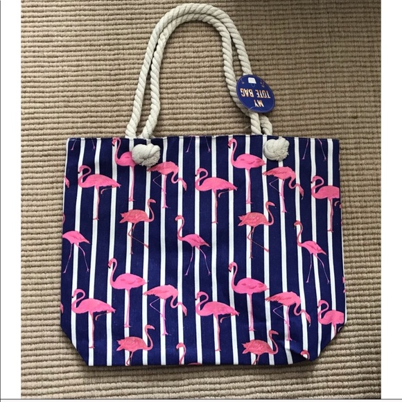 Handbags - NWT Flamingo Tote